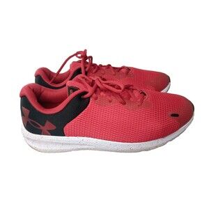 Under Armour Charged Pursuit Running Shoes Men's Size 13 M  Red Black